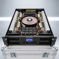 Amplificatore di Potenza Professionale 3U 4x2000W Classe TD a 4 Canali Stereo per Subwoofer, Bassi e Sistemi Audio DJ