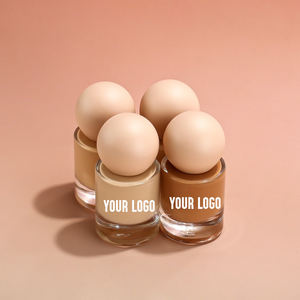 <span class=keywords><strong>Base</strong></span> de Maquillaje Líquida Mate de Larga Duración, <span class=keywords><strong>Alta</strong></span> Calidad, <span class=keywords><strong>Cobertura</strong></span> Total, Resistente al Agua, con Corrector para Tonos de Piel Oscuros - Product Image 4