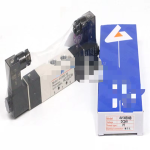 Électrovannes Vannes d'air 4V130E-06 AC220V 110V DC 12V 24V 4V130E06 - Product Image 1