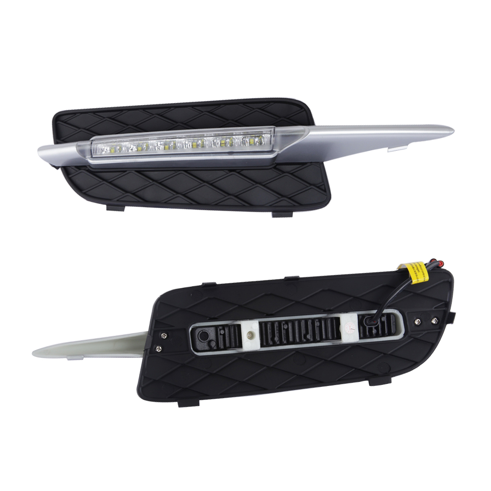 DRL для BMW X5 E70 2007 2008 2009 2010 дневные ходовые огни дневного света Автомобильные светодиодные противотуманные фары чехол для фар