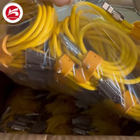Câble de charge super rapide en alliage de zinc métallique et silicone liquide pour téléphones mobiles, vente en gros, câbles de données 2M