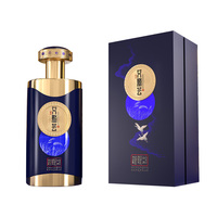 Cajas de paquete de botella de vino de Alcohol de lujo Impresión de logotipo personalizado Diseño antifalsificación integrado para licor de champán y whisky