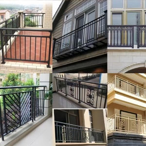 HONSUN Modern Stijl Aluminium Balkonhek, Dakterras Balustrades, Leuning, Terrashek - Product Image 6