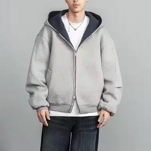 ผู้ผลิต OEM แจ็คเก็ตวินเทจคุณภาพสูงสำหรับผู้ชาย โลโก้สั่งทำ ซิปสองทาง สไตล์สตรีทแวร์ แจ็คเก็ตผู้ชาย - Product Image 6