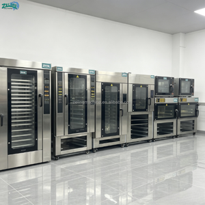 <span class=keywords><strong>Four</strong></span> à air chaud à convection vapeur ZL 8E/ZL 8G, 8 plateaux, <span class=keywords><strong>four</strong></span> de boulangerie commercial électrique/gaz en acier inoxydable automatique pour pain et pâtisserie - Product Image 6