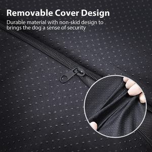 Fabricación profesional Durable Warm Grey Car Medium Size Luxury Designer Pet <span class=keywords><strong>Dog</strong></span> Bed - Product Image 3