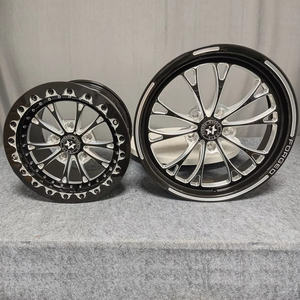 Viaol lujo forjado rueda Beadlock llantas 5 6 agujeros aleación 15*10 17x10 | 5x120 para lujo para Toyota BMW GTR DODGE <span class=keywords><strong>AUDI</strong></span> R8 EVO2 - Product Image 2