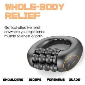 YOUMAY Masseur corporel vibrant portatif <span class=keywords><strong>pour</strong></span> tissus profonds, anti-<span class=keywords><strong>cellulite</strong></span>, avec rouleau à billes interne, <span class=keywords><strong>appareil</strong></span> de massage - Product Image 2