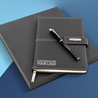 Carnets A5 à couverture rigide en cuir thermique avec logo personnalisé 100 feuilles de fil pour planificateur de bureau à feuilles mobiles pour la couture de cadeaux