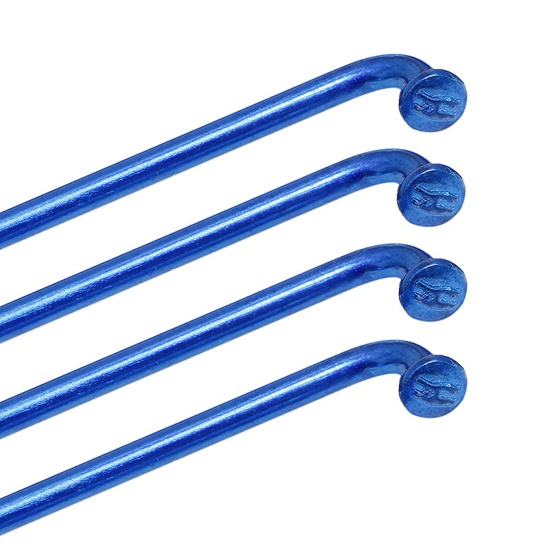 Unique Bargains 36 Pcs Bicycle Steel Spokes 14G Bike Spoke 266mm Length With Nipples For Most Bicycle