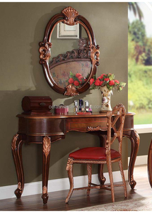 Commode OE-FASHION Armoire à 6 tiroirs <span class=keywords><strong>en</strong></span> <span class=keywords><strong>bois</strong></span> Chambre à coucher Commode <span class=keywords><strong>en</strong></span> <span class=keywords><strong>acajou</strong></span> Meuble de rangement à tiroirs - Product Image 4