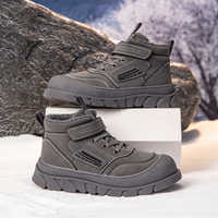 Chaussures d'hiver pour garçons Cema, bottes de neige épaisses et chaudes, résistantes au froid, en coton, chaussures de sport d'hiver