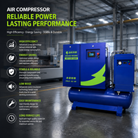 Compresseur d'air à vis rotatif industriel robuste PANRUI IE5 VSD à économie d'énergie pour la découpe laser de précision des métaux