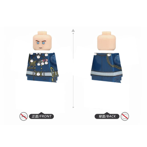 ทหารเยอรมันสมัยสงครามโลกครั้งที่ 2 ชุดทหารบก ทหารเรือ ทหารบัญชาการ ทหารนายพล ชุดเครื่องแบบทหารปกติ ขนาด 4 ซม. ทำจากพลาสติก ABS ประกอบเป็นของเล่นทหาร - Product Image 6