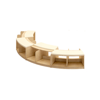 Canapé modulaire pour enfants, style convertible, canapé en mousse, ensemble de blocs de construction, meubles Montessori