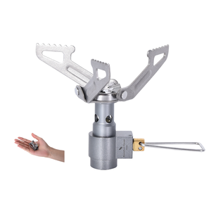 Offre Spéciale 25g <span class=keywords><strong>BRS</strong></span> alliage de titane Mini cuisinière à gaz Ultra-Lightportable haute qualité pliant Camping en plein air pour la randonnée utilisation à la plage - Product Image 6