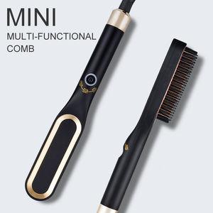 Chaude peigne peigne de redresseur de <span class=keywords><strong>cheveux</strong></span> <span class=keywords><strong>électrique</strong></span> pour hommes barbe <span class=keywords><strong>brosse</strong></span> et peigne ensemble vente directe d'usine - Product Image 6