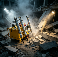 Machine de fendage de roches YG-250 à faible surveillance nocturne et fonctionnement autonome
