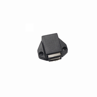 Loquet tactile magnétique unique Accessoire moderne en métal pour tiroirs Portes Hôtels Cuisines Salons Extérieur Salles de bain
