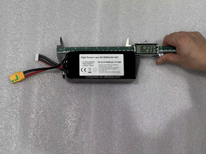 Lipo Daya Tinggi 6S 22.2V 8000mAh 60C 177.6Wh Colokan XT60 untuk Drone Balap FPV UAV Pesawat RC - Product Image 2
