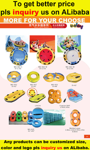 72 \ "4-Người Sợi Thủy Tinh Hồ Bơi Trượt Biểu Tượng Tùy Chỉnh Inflatable Công Viên Nước Float Bè Với Mềm Pad Nước Bè Ống Trôi Kinh Nghiệm - Product Image 6