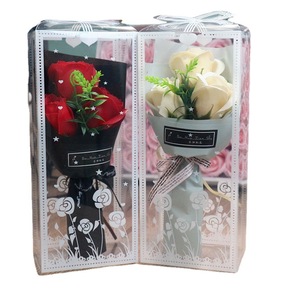 Fleurs de savon pour la fête des enseignants, cadeaux de la Saint-Valentin, cadeaux de Noël, <span class=keywords><strong>roses</strong></span>, haute simulation, promotion WeChat, petite composition florale - Product Image 5