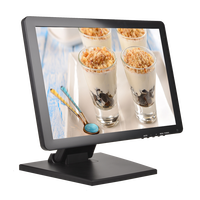 Monitor de Pantalla Táctil LCD de 18.5 Pulgadas TFT LED con Pantalla Táctil Resistiva