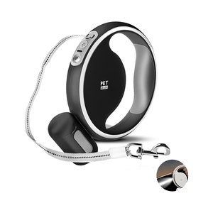 Suministros para mascotas, correa para perros, mango de ABS, correa retráctil automática para mascotas, luces LED, correa de cuerda retráctil reflectante para perros - Product Image 1