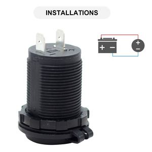 Prise USB 24V Allume-cigare Prise Cigarette Plastique Marine Voiture Bateau Accessoire DC 12V Cuivre Prise Aux Charge - Product Image 6