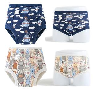 Lavabile bambino bambino bambino bambino vasino pantaloni da allenamento slip cotone impermeabile assorbente bagno pipì apprendimento pannolino biancheria intima - Product Image 3