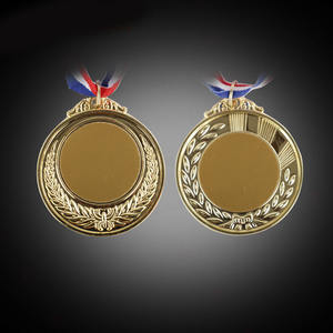 <span class=keywords><strong>Medalla</strong></span> Deportiva de Maratón Courage Gold, Medallas Personalizadas en Blanco para Sublimación, Carrera - Product Image 5