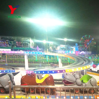 Zhengzhou Yueton Enfants Parc D'attractions Machine Kiddie Promenades Mini Navette