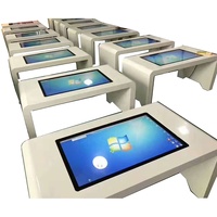Tableau intelligent interactif vidéo HD avec écran tactile Affichage de signalisation numérique pour une utilisation en intérieur Table basse intelligente