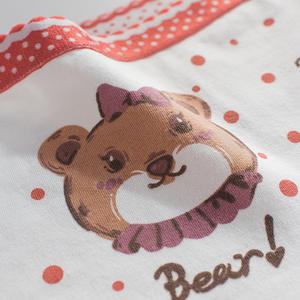 Bragas Culotte de punto sin costuras con diseño de oso para mujer, corte alto, tiro medio, cómodo, de algodón puro, antibacteriano para todos los días - Product Image 5