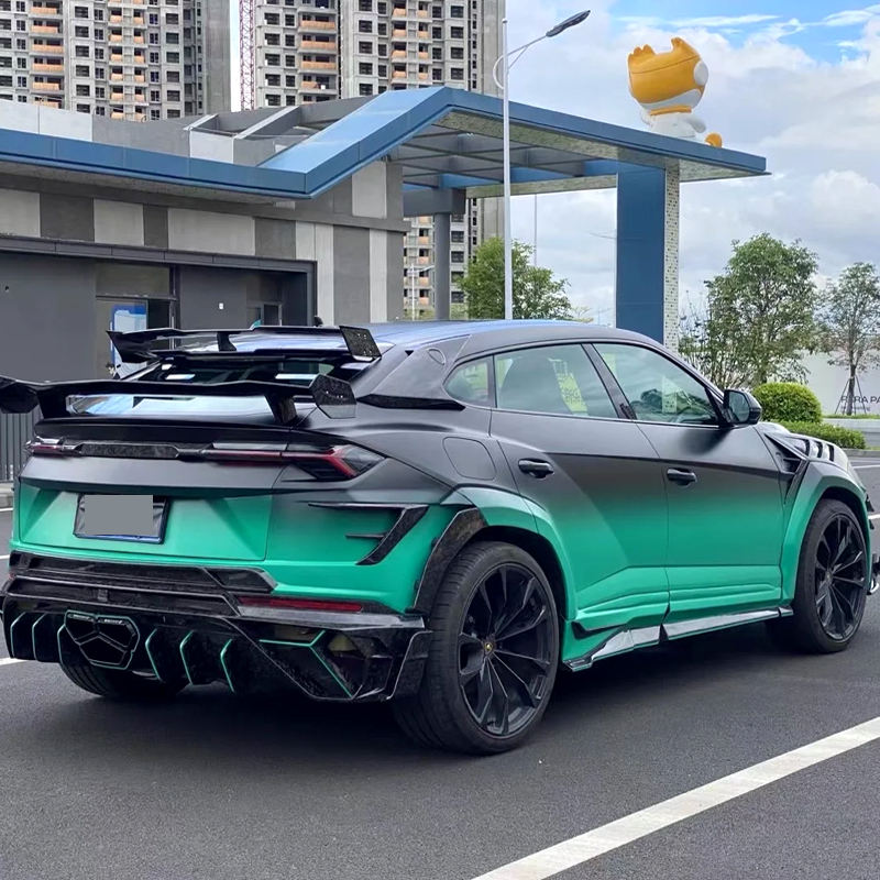 PET Mate Verde Negro Degradado