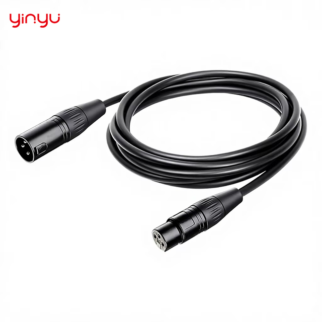 Yinyu MC041 Professional 5M XLR Microphone Cable with Durable Flexible Jacket for Studio and Live Performance