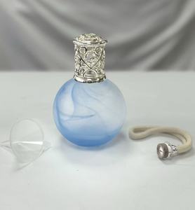 Quemador de Aromaterapia de Lujo Compatible con Aceite Lampe Berge, Lámpara de Aceite Catalítica de Mosaico de Vidrio, Incienso Chino Antiolor - Product Image 1