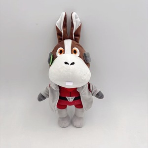 Peluche Personalizzati con Logo Star Fox, Asino dalle Orecchie Lunghe, Pupazzo Animale Imbottito, Personaggi <span class=keywords><strong>Anime</strong></span> Cartoon, Cuscino Decorativo Gatto Giallo, Rana, Aquila - Product Image 5
