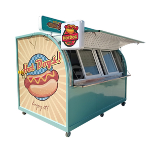 Churros Food Kiosk Cart Cooking Fast Food Kiosks USA Standard With Mobile Kitchen Machines - Product Image 2