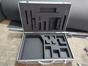 Heavy Duty Aluminum <b>Storage</b> <b>Box</b> with Custom Foam for Glass Fittings and Professional <b>Tools</b> Carrying Case - Product Image 5