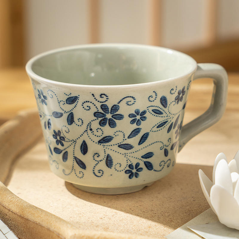 Orchid Vine Ice Crack Pattern - Single Cup