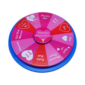 Jeu de roulette en plastique ABS <span class=keywords><strong>personnalisable</strong></span>-Spinner manuel pour tirage au sort, jeux de société et activités de table - Product Image 2