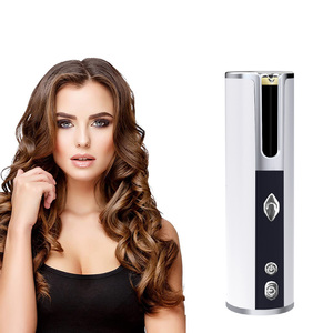 Rizador de Pelo Inalámbrico con Pantalla LCD, 5 Temperaturas Ajustables, Protección Contra Encalentamiento, Seguro, Fácil de Usar, Rizador Automático - Product Image 1