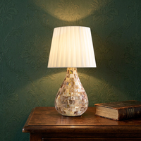 Nouvelle lampe de bureau de luxe haut de gamme en cristal PC, design moderne et simple, couleur beige, avec LED haute luminosité