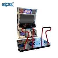 Machine de danse d'arcade pour 2 joueurs, machine de danse d'arcade Pump It Up, machine de jeu de danse d'arcade à vendre