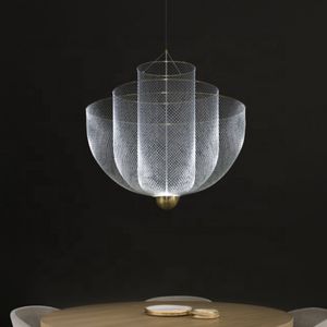 Lámparas decorativas de Interior de nuevo diseño, candelabro moderno, luces colgantes de metal led - Product Image 4