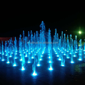 <span class=keywords><strong>Fontaine</strong></span> interactive à plat en acier inoxydable RGB multicolore pour places publiques, parcs et centres de villégiature – Paysage programmable à faible entretien - Product Image 2