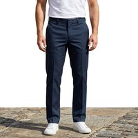 Pantalon de travail en coton pour hommes, traité anti-flamme, niveau 2, robuste, avec passants de ceinture, pantalon de sécurité industriel résistant au feu