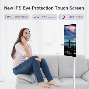 Hot màn hình TV thiết kế độc đáo thông minh Màn hình máy quảng cáo Incell Màn hình LCD <span class=keywords><strong>Android</strong></span> OS thông minh TV di động với Big pin tv - Product Image 3