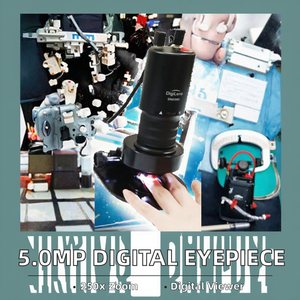 Microscopio Biológico con Cámara Digital en el Ocular, Aumento de 250x, Objetivo de 10x, Pantalla LED, Clasificación IP65, Resolución de 640x480 - Product Image 2